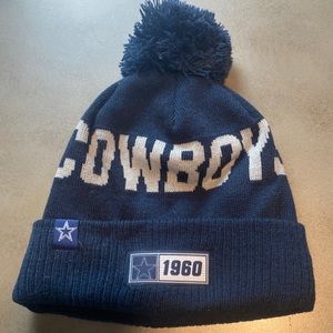Blue New Era Dallas Cowboys Beanie